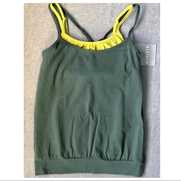 ATHLETA 2-Tone Organic Cotton Ribbed Tank - Picture 2 of 6